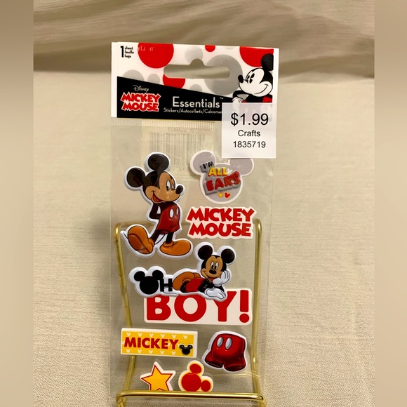 16 pc Disney Mickey Mouse Stickers - Picture 5 of 5